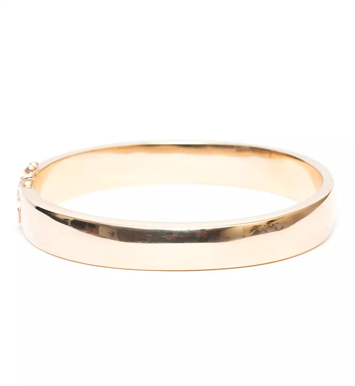 10 mm Square Plain Bangle