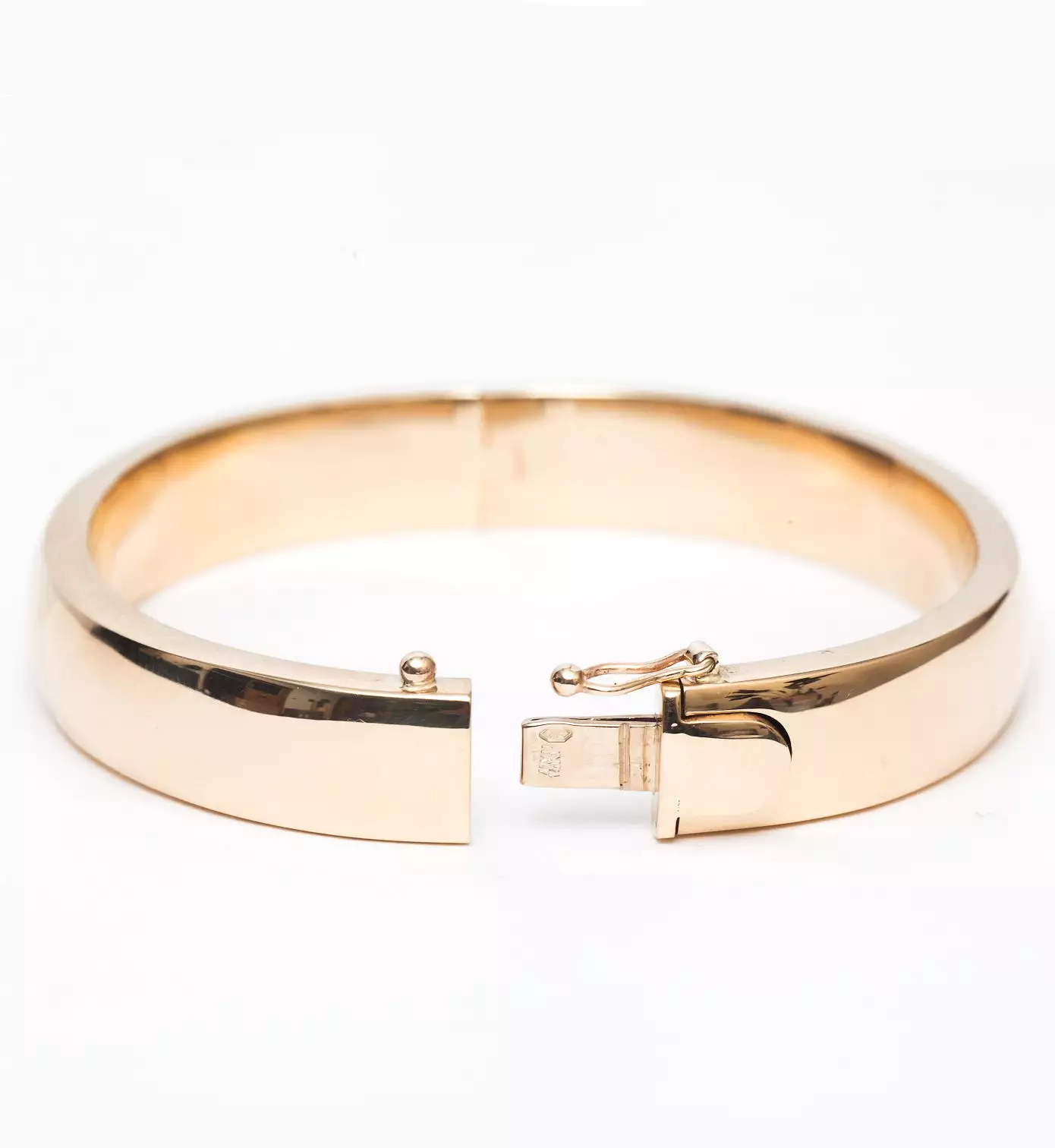 10 mm Square Plain Bangle