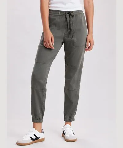 8/2/2019 UNIONBAY | Green Sateen Jogger Pants for Women