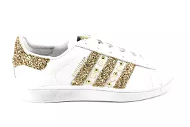 Adidas Superstar Gold Glitter & Perle