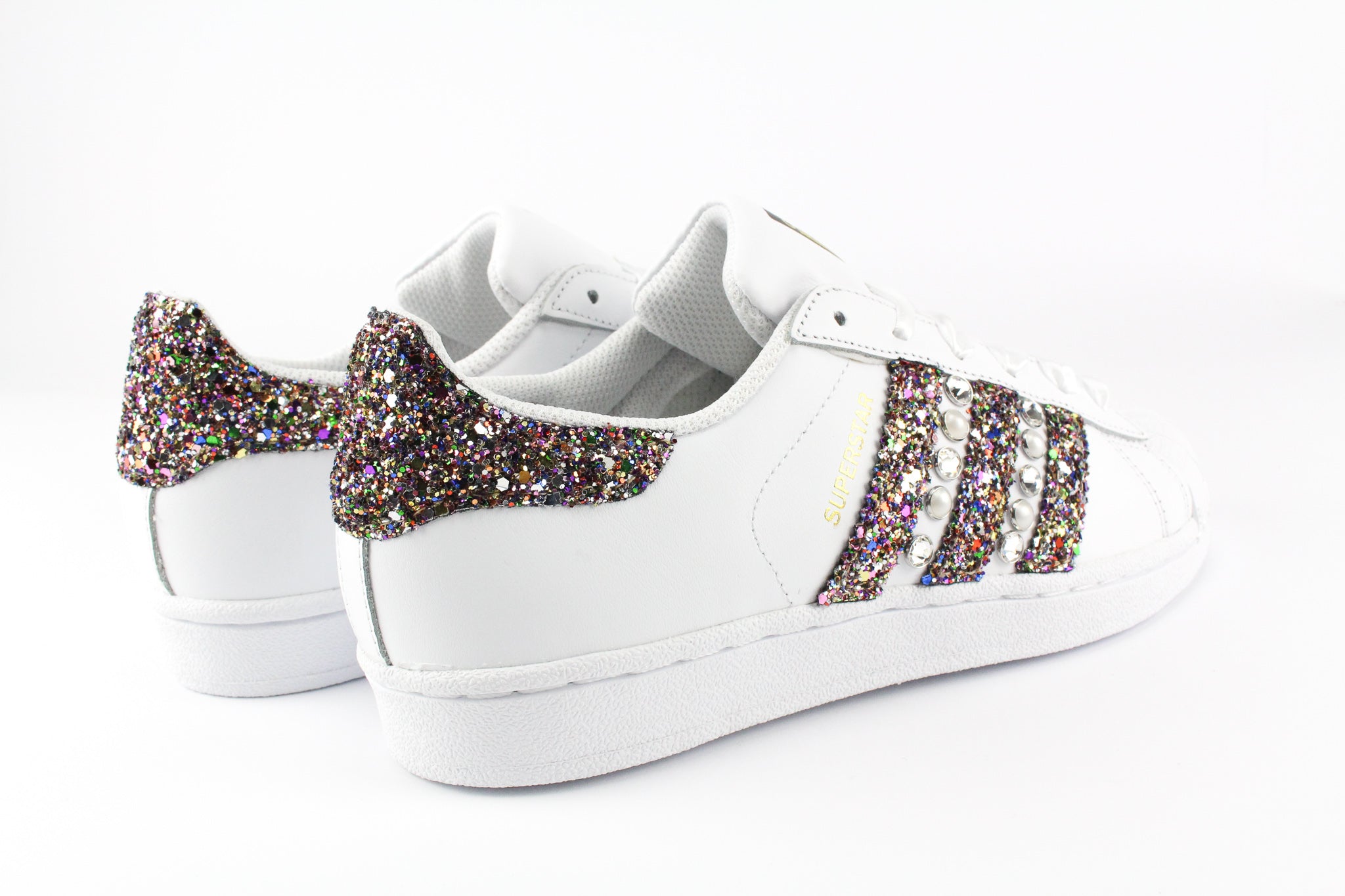 Adidas Superstar Multicolor Glitter & Strass