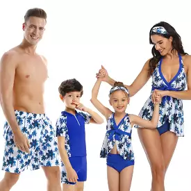 AshoreShop Family Matching Swimwear Mother Daughter Father Son