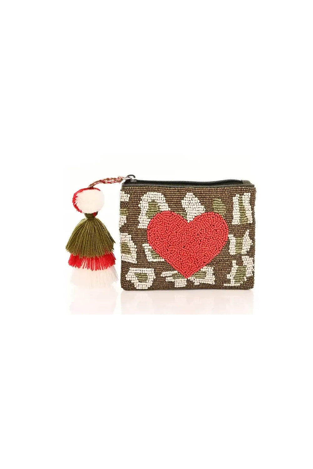 BEADED COIN PURSE ALL THE LOVE #3