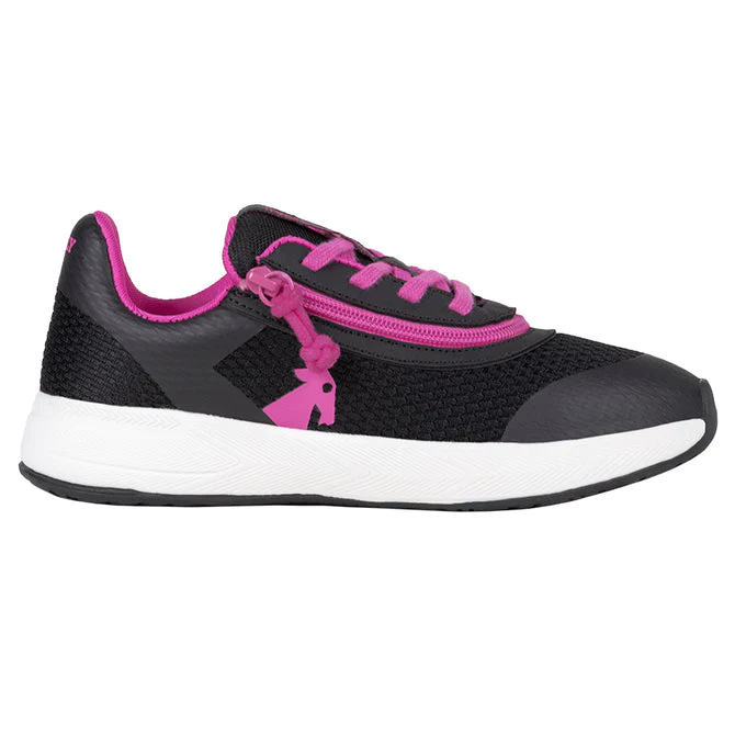 Billy Footwear Girls Sport Inclusion One Athletic Shoes- Black/Pink