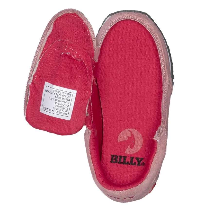 Billy Footwear Girls Toddler Lace Jogger- Pink/Pink