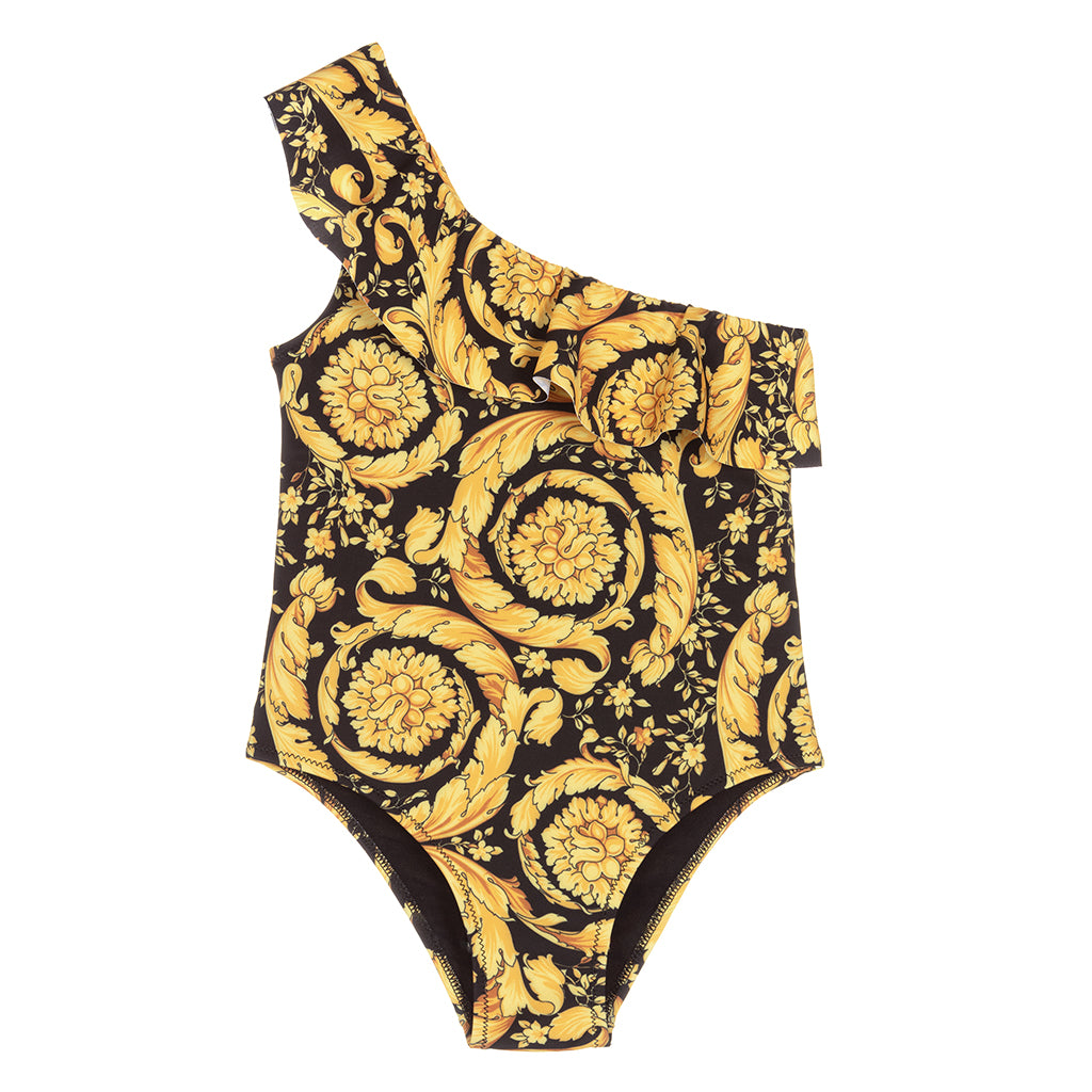 Black & Gold Swimsuit