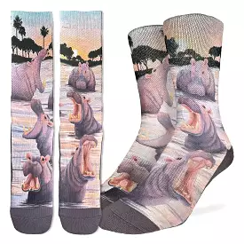 Bloat of Hippopotamus Mens Socks