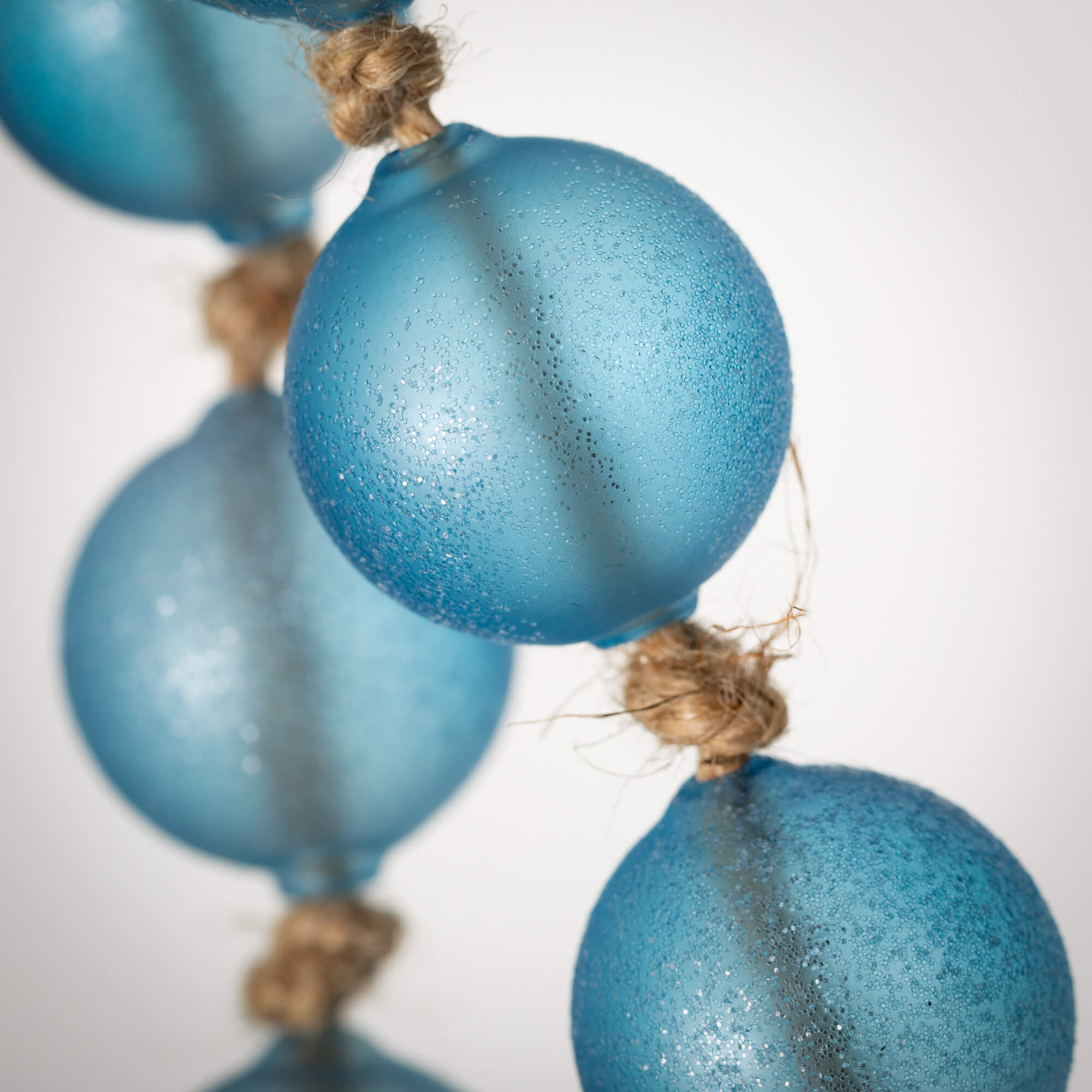 Blue And Green Beaded Garland