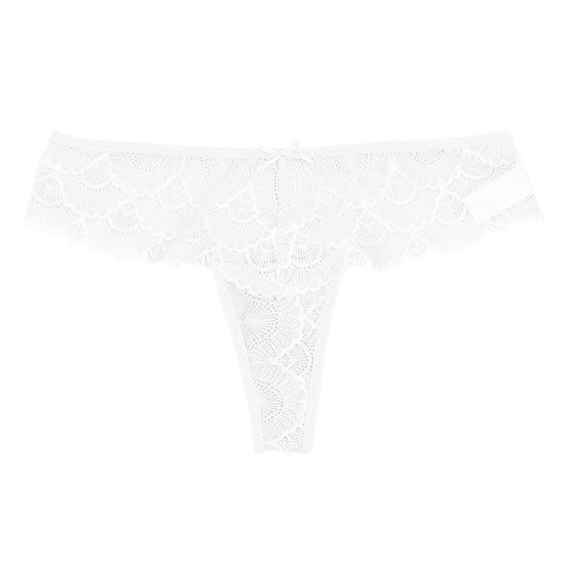 Breathable Lace Thongs for Women