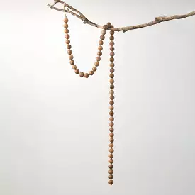 Brown Wood Beaded Garland