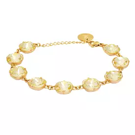 Camilla Øhrling Carla Lemon Swarovski Lux Armbånd