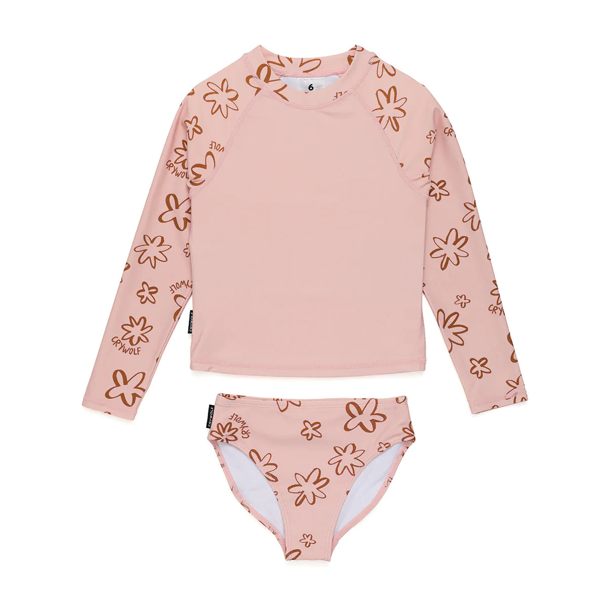 Cry Wolf LONG SLEEVE RASH SET Flower Power