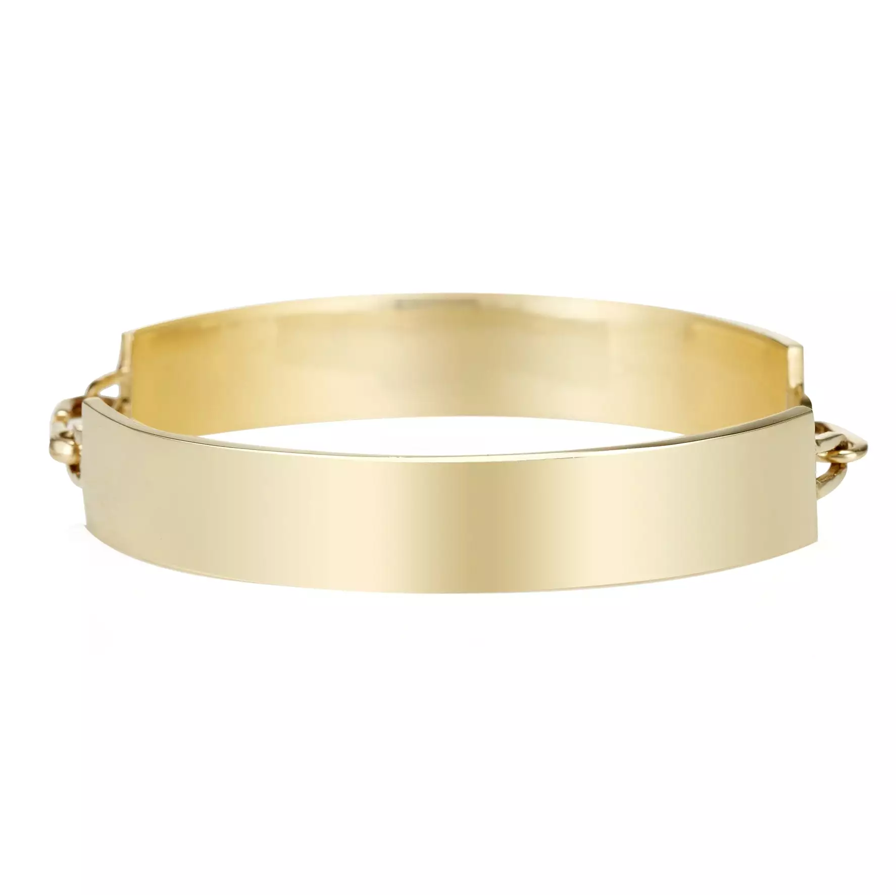 Double ID Chain Bangle