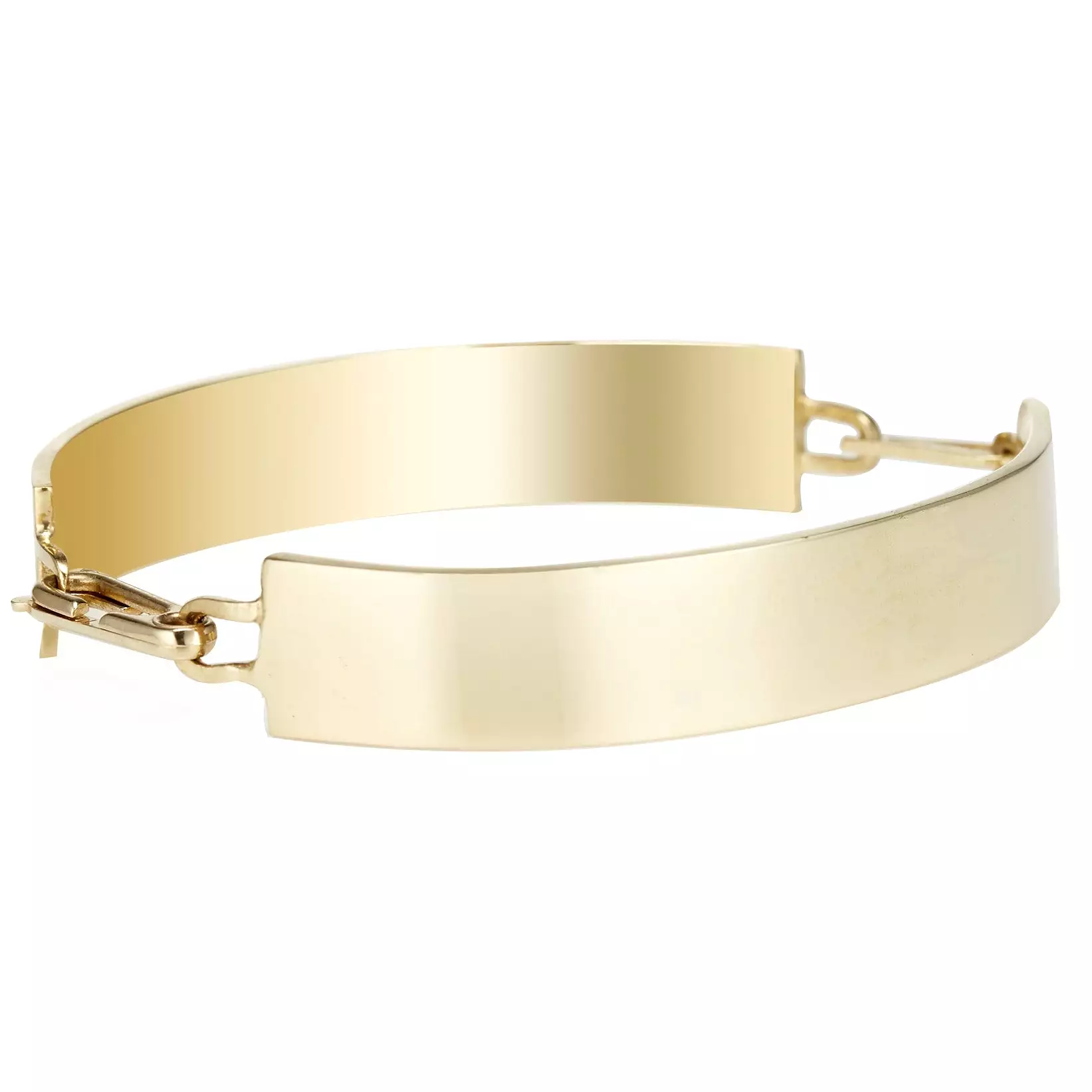 Double ID Chain Bangle