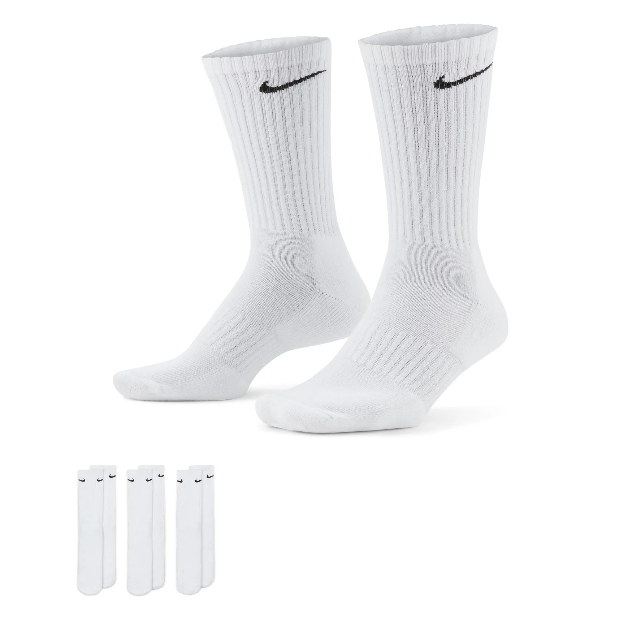 Everyday Cushioned Crew Socks (3 Pair)