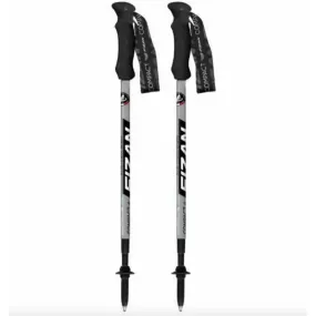 Fizan Compact 4 Grey Trekking Poles (Single Pole)