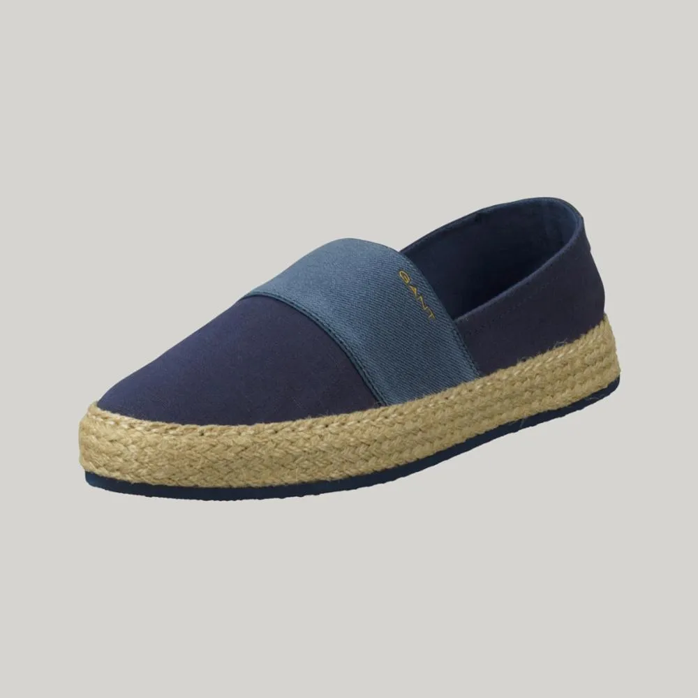 Gant Footwear  Women's Raffiaville Espadrille Blue M