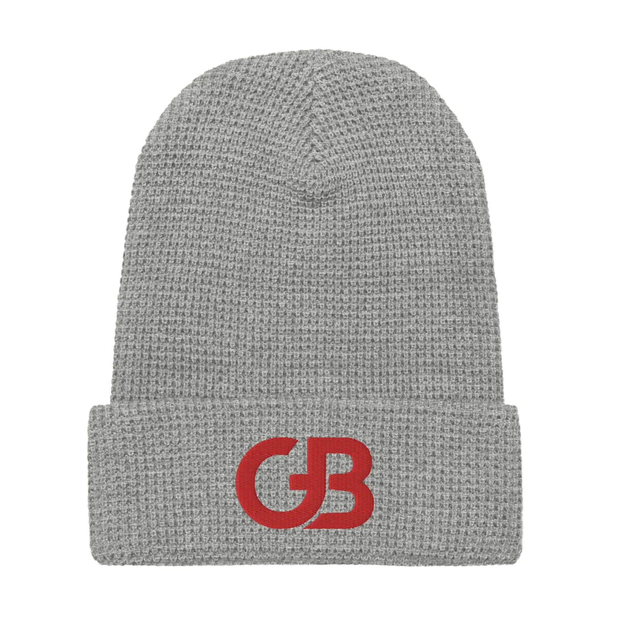 Gerald Black Waffle Beanie RED