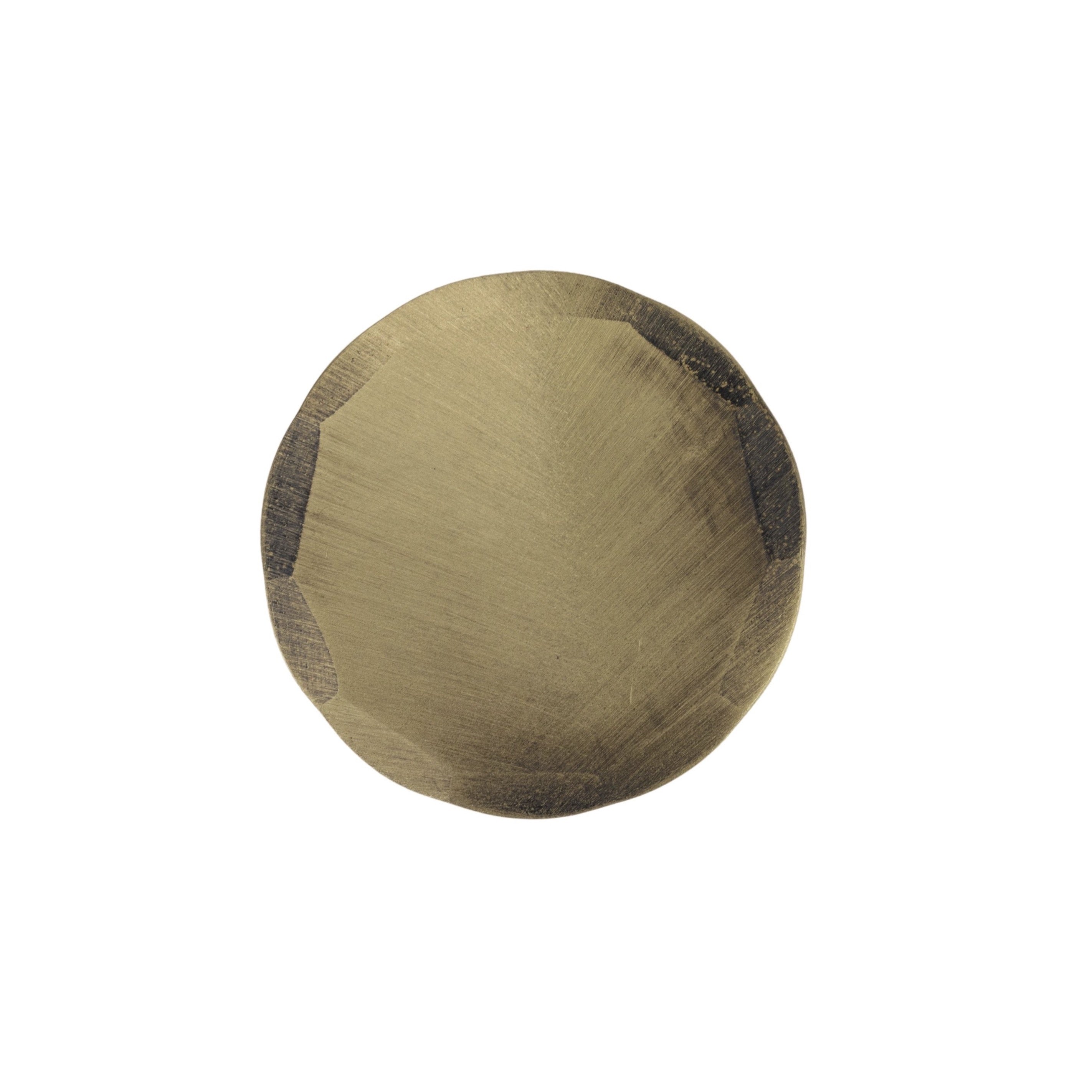 Hand Forged Blank Ball Mark - Bronze