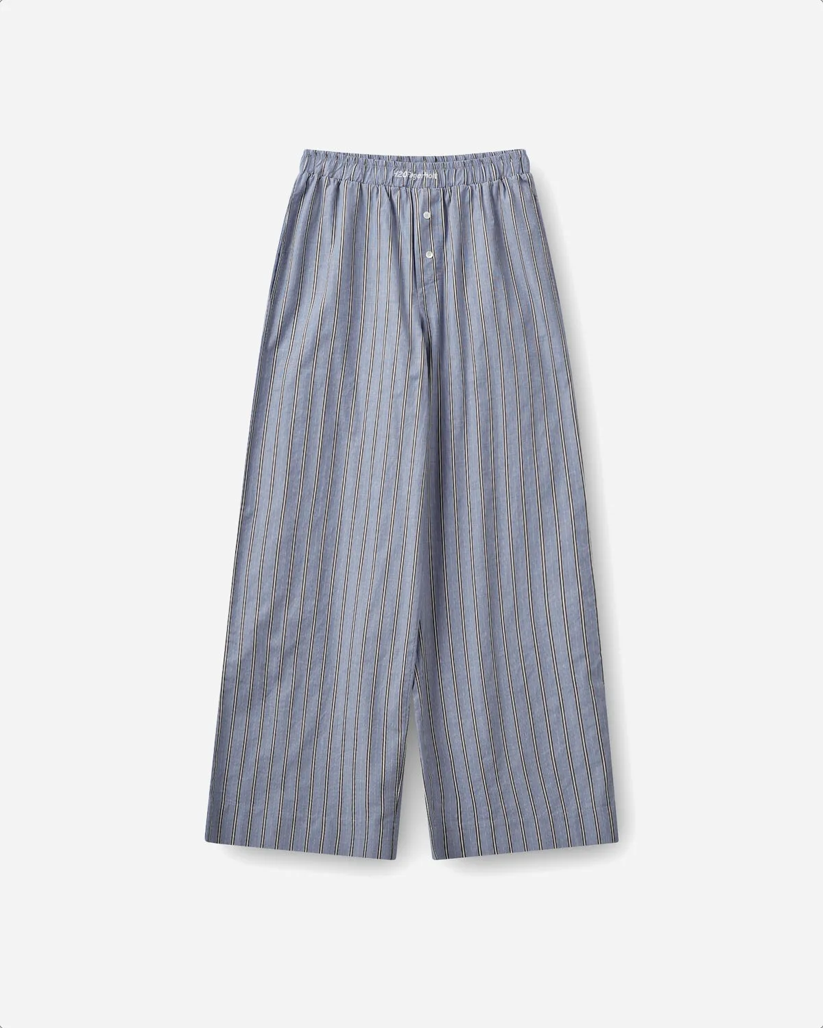 Holiday Pants - Dark Blue Stripe