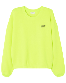 Izubird Sweatshirt Neon Yellow