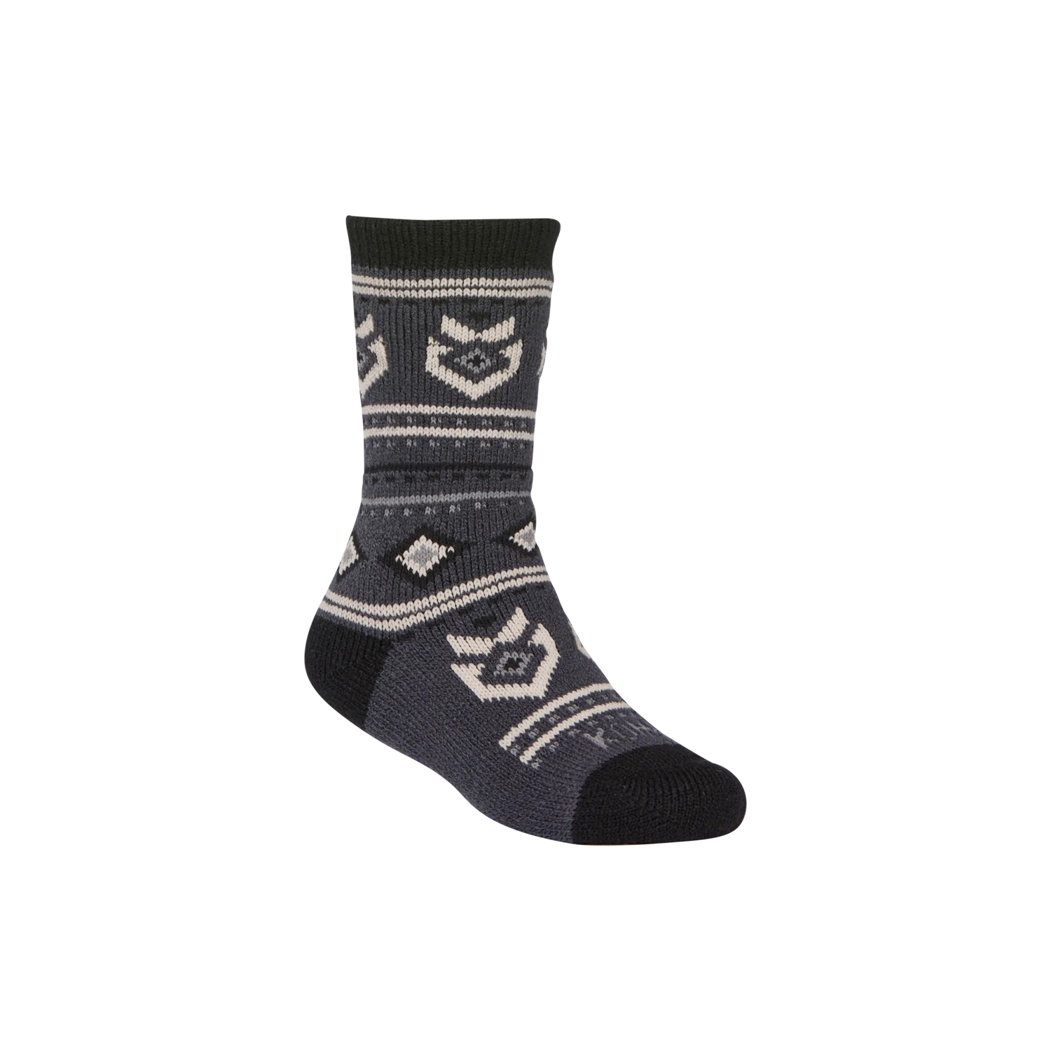 Kombi Black Children's Getaway Sock