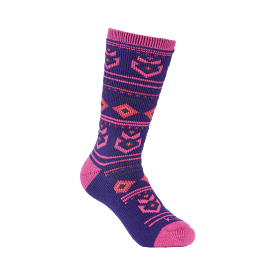 Kombi Violet Indigo Children's Getaway Sock