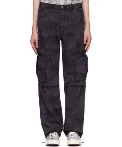 Ksubi Black Fugitive Cargo Pants