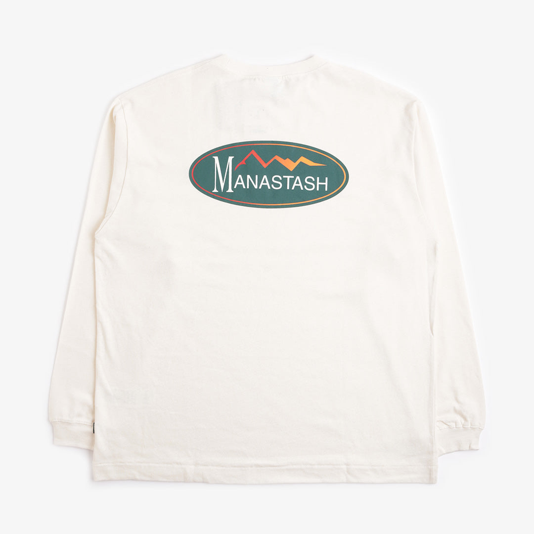 Manastash Hemp Long Sleeve Original Logo T-Shirt