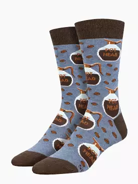 Mens Pot Head Crew Socks