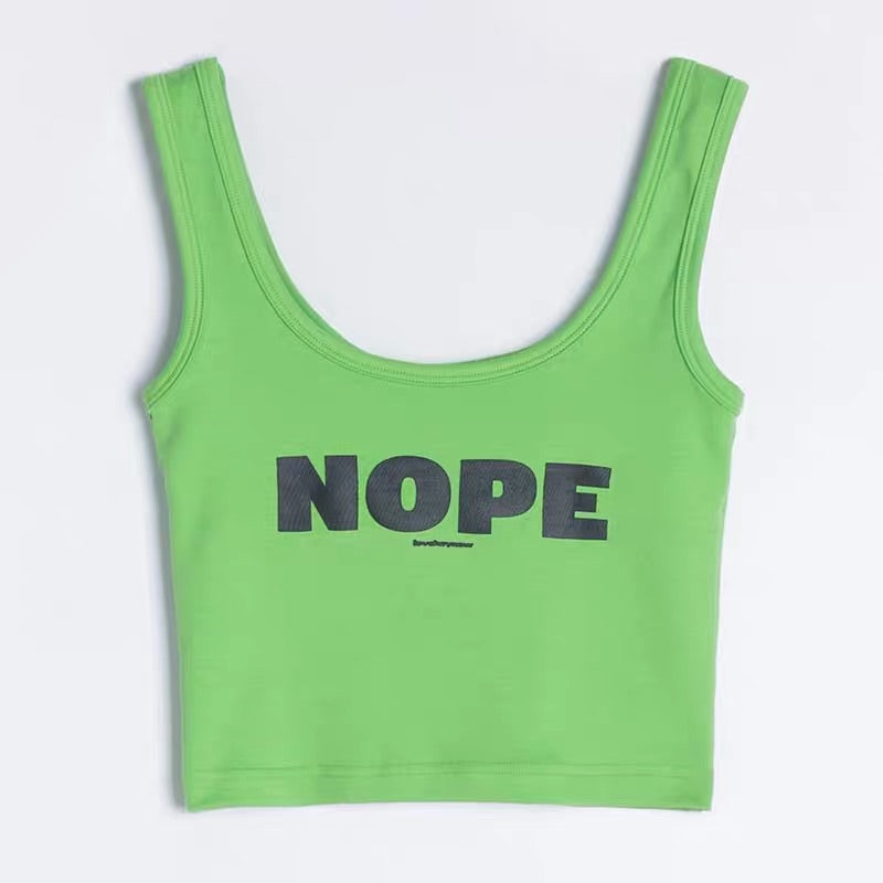 “NOPE” VEST BUY ONE GET ONE FREE BY32602