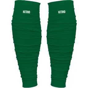 NXTRND Scrunch Football Leg Sleeves Dark Green