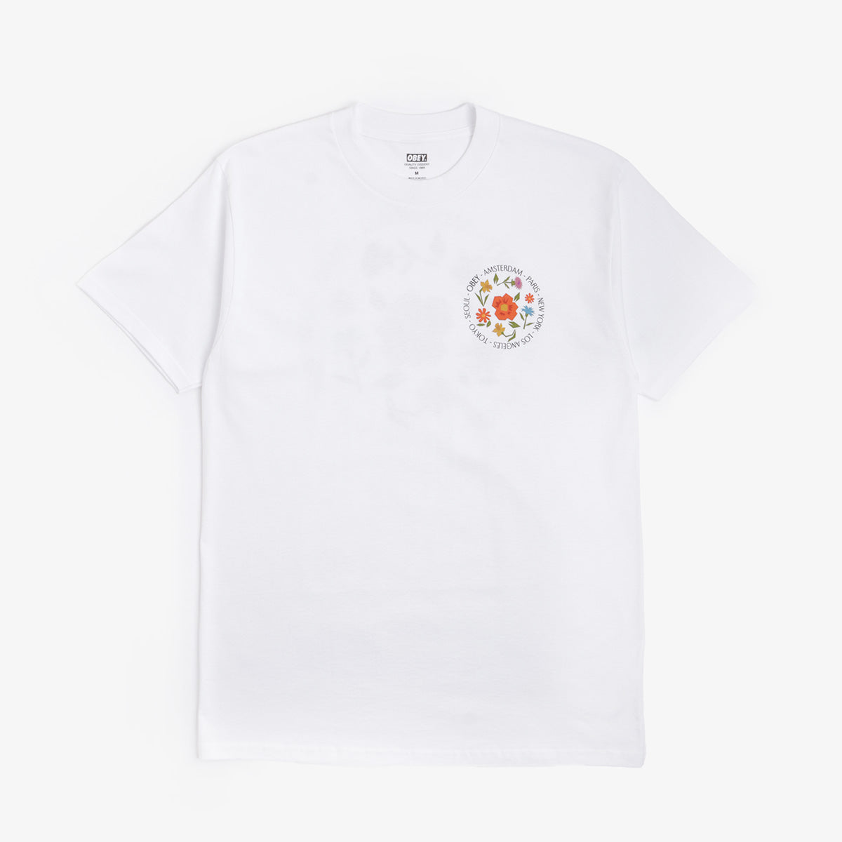 OBEY City Flowers T-Shirt