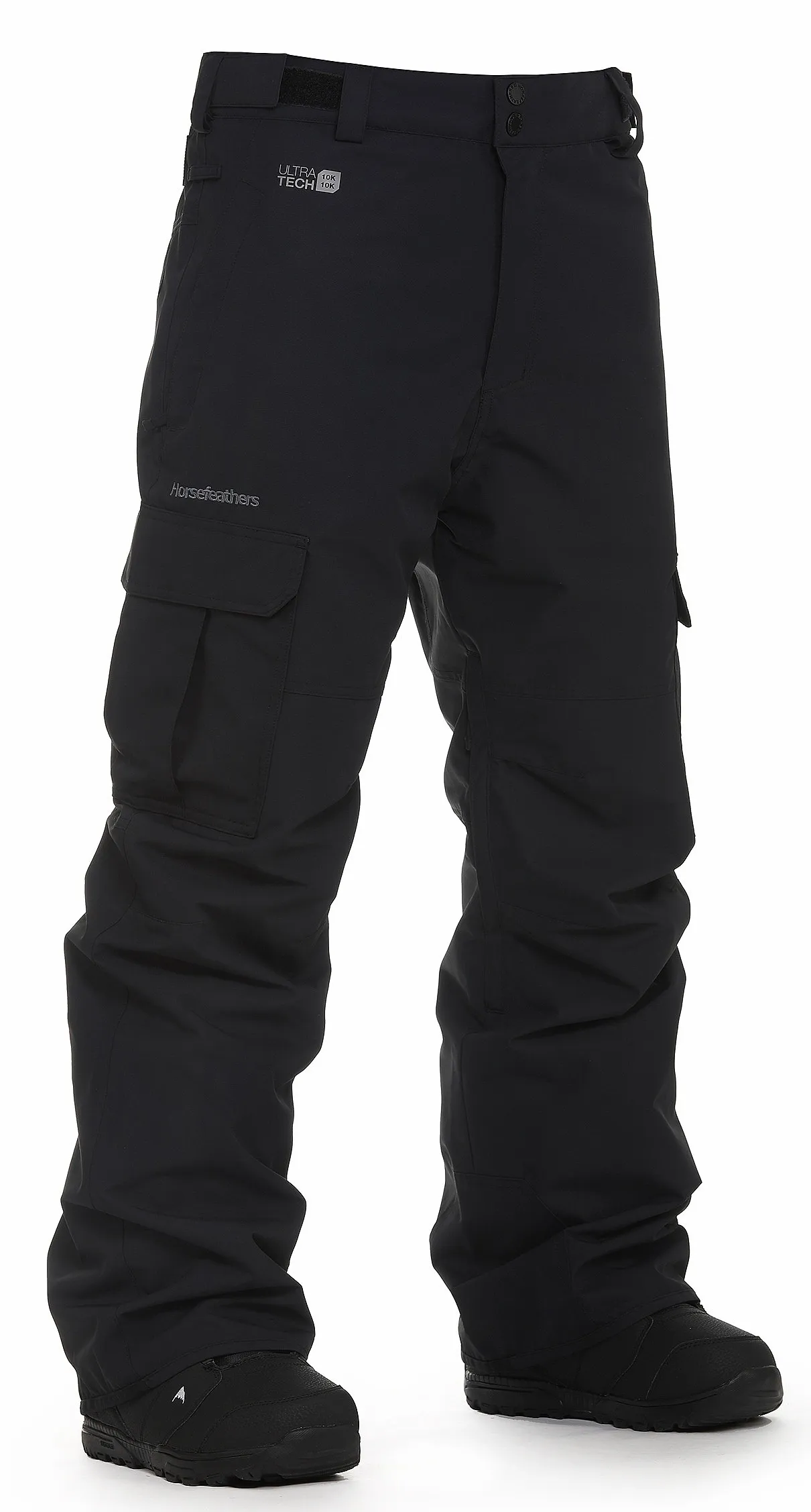 pants Horsefeathers Rowen - Black - men´s