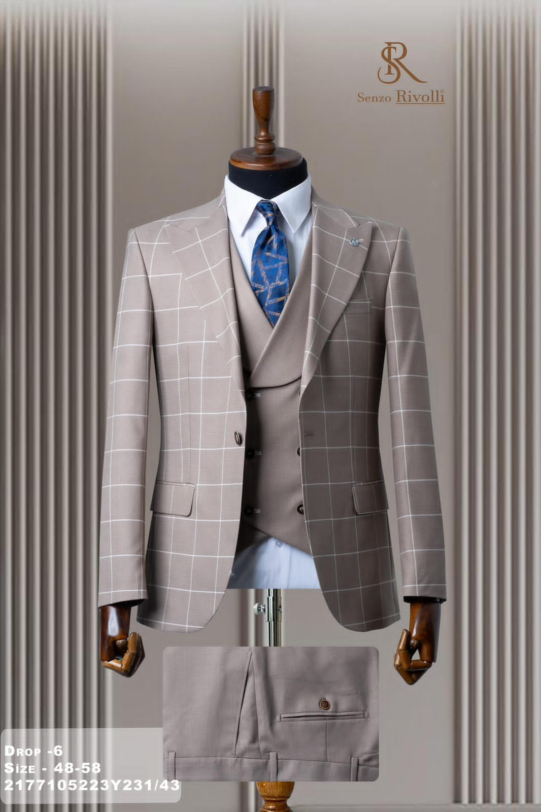 Premium Quality 3-Piece Suit