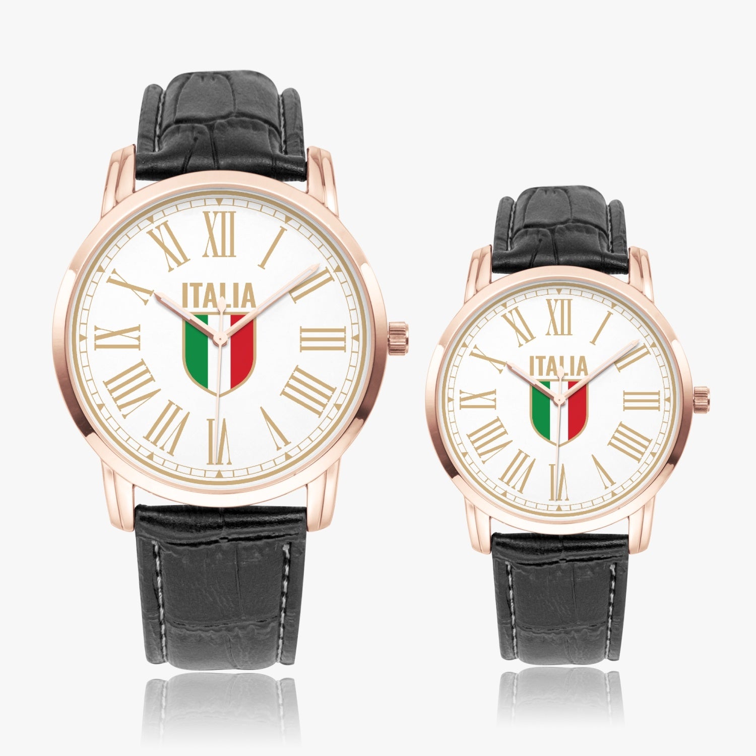 Quartz watch - Italy gold white