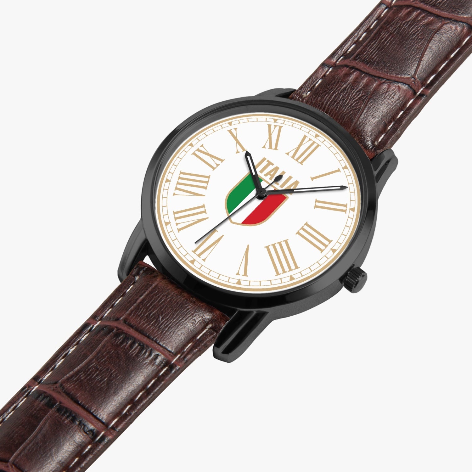 Quartz watch - Italy gold white