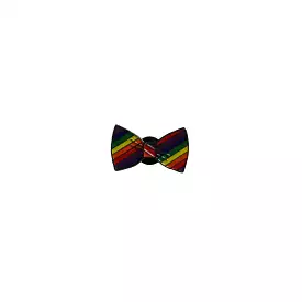 Rainbow Pride Bow Tie Lgbt Brooch Blazer Shirt Pin