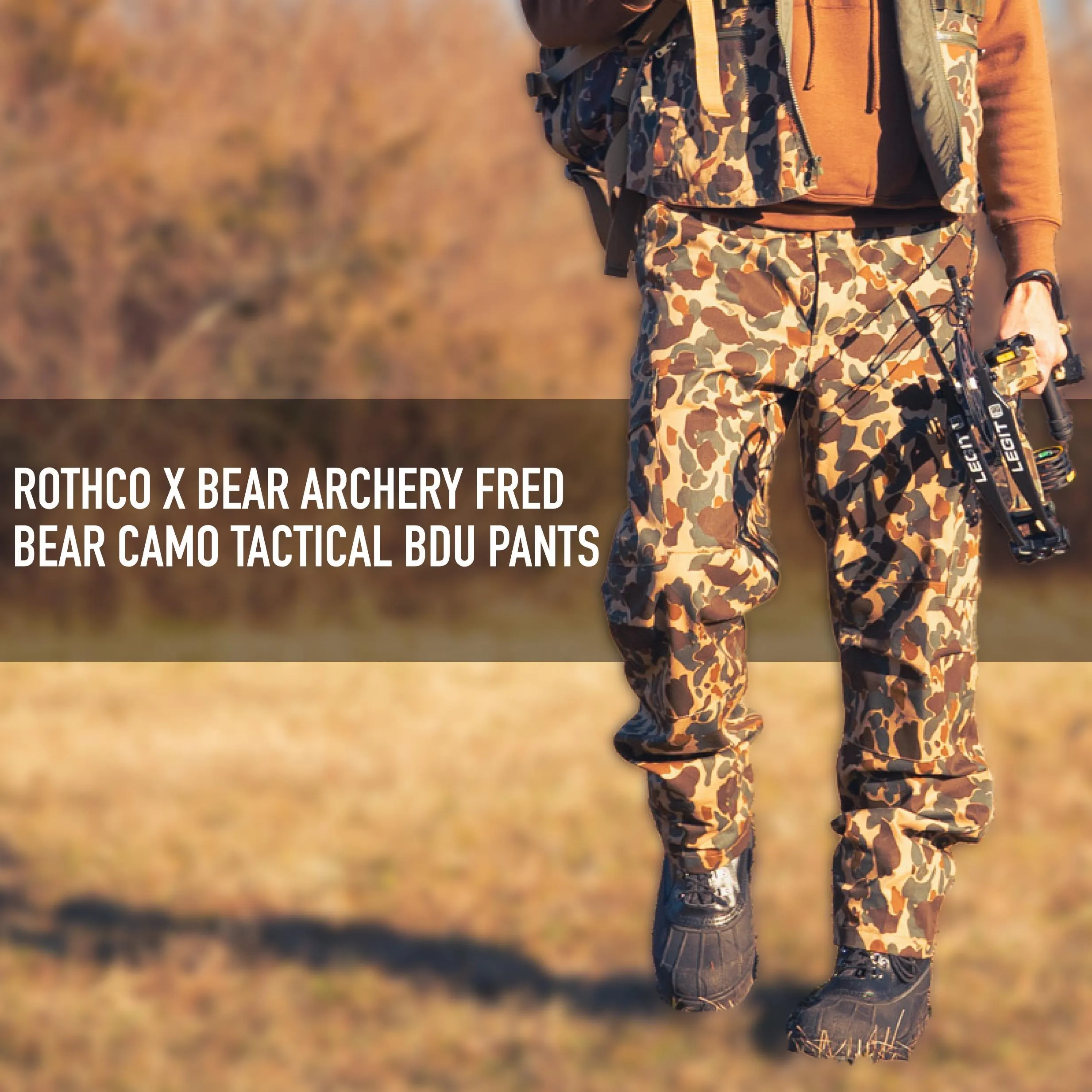 Rothco X Bear Archery Fred Bear Camo BDU Pants