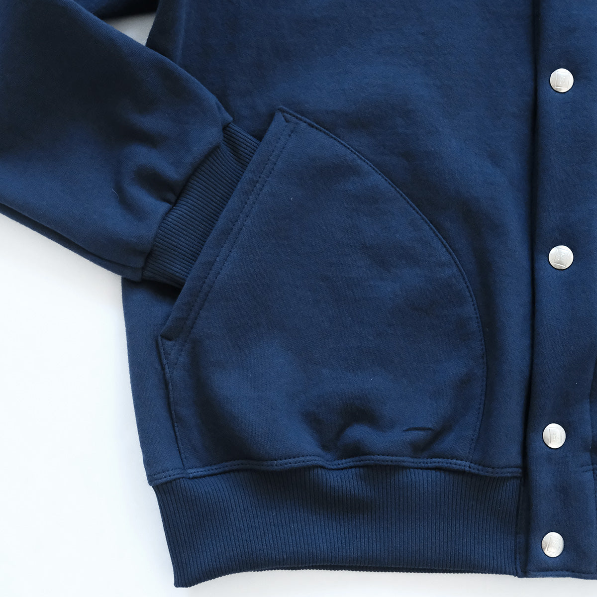 Snap Hoodie - Navy