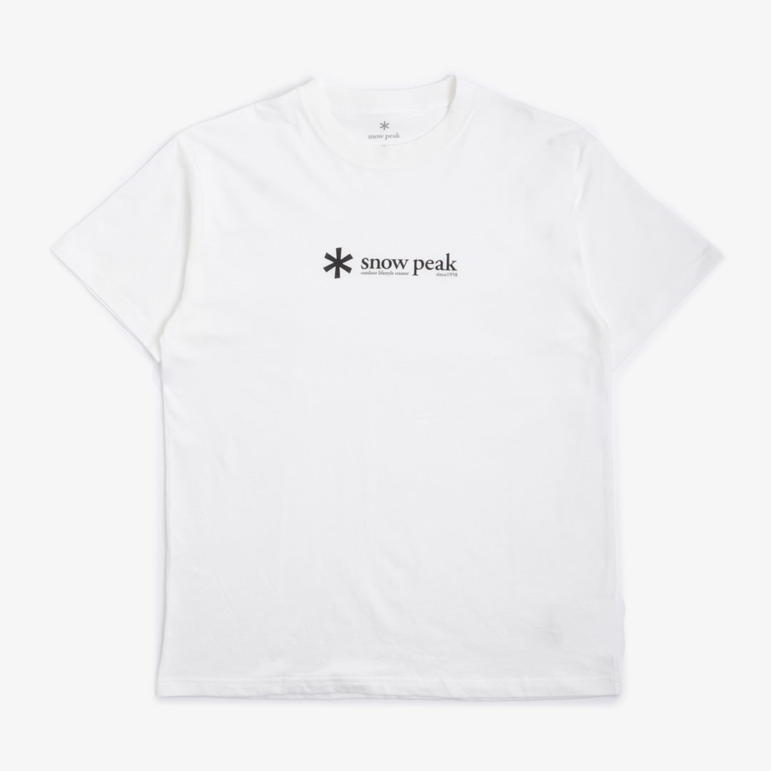 Snow Peak Soft Cotton Logo Short Sleeve T-Shirt