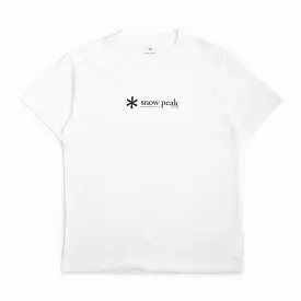 Snow Peak Soft Cotton Logo Short Sleeve T-Shirt