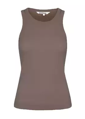 Soft Rebels Adelynn Tank Top SR320-307 Coffee quartz