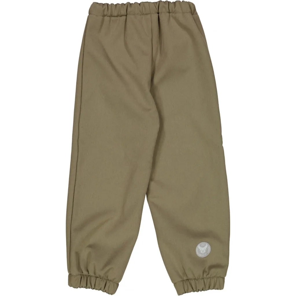 Softshell Pants Luca - forest melange