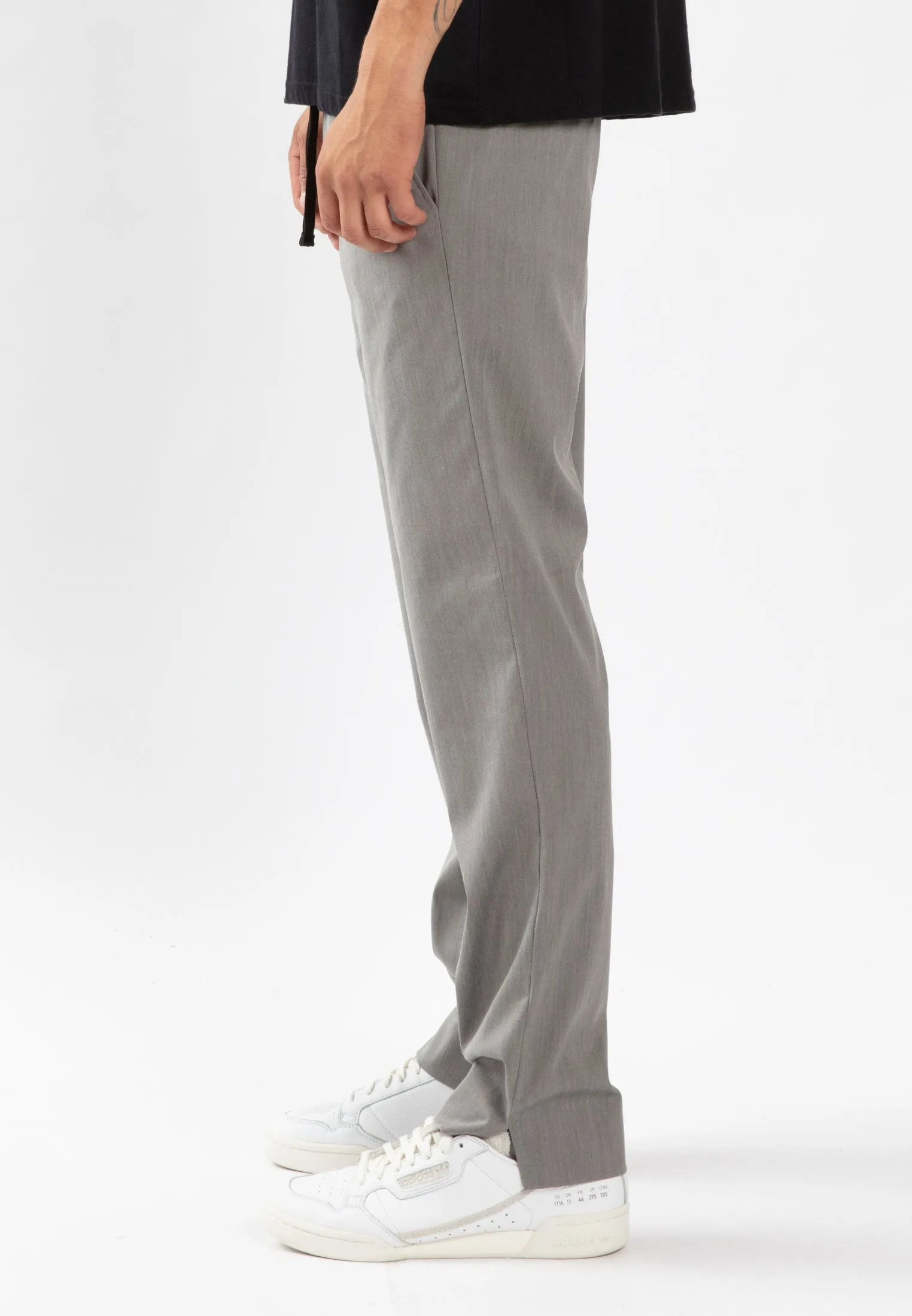 SPLIT PANTS GREY