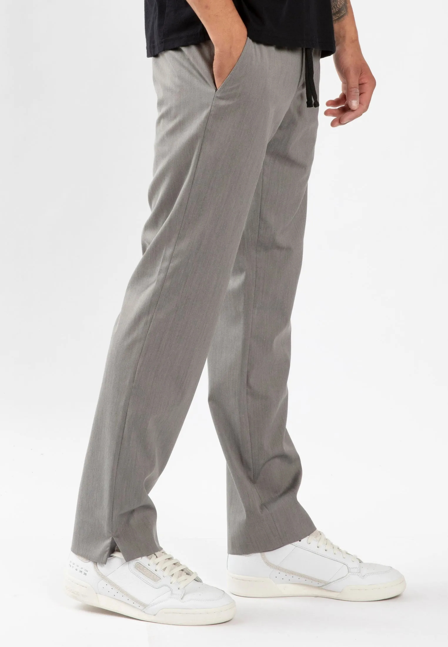 SPLIT PANTS GREY