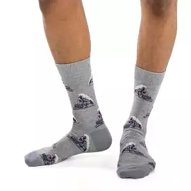 Steam Train Mens Socks