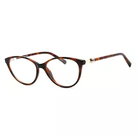 Swarovski SK5415 Eyeglasses Dark Havana / Clear Lens