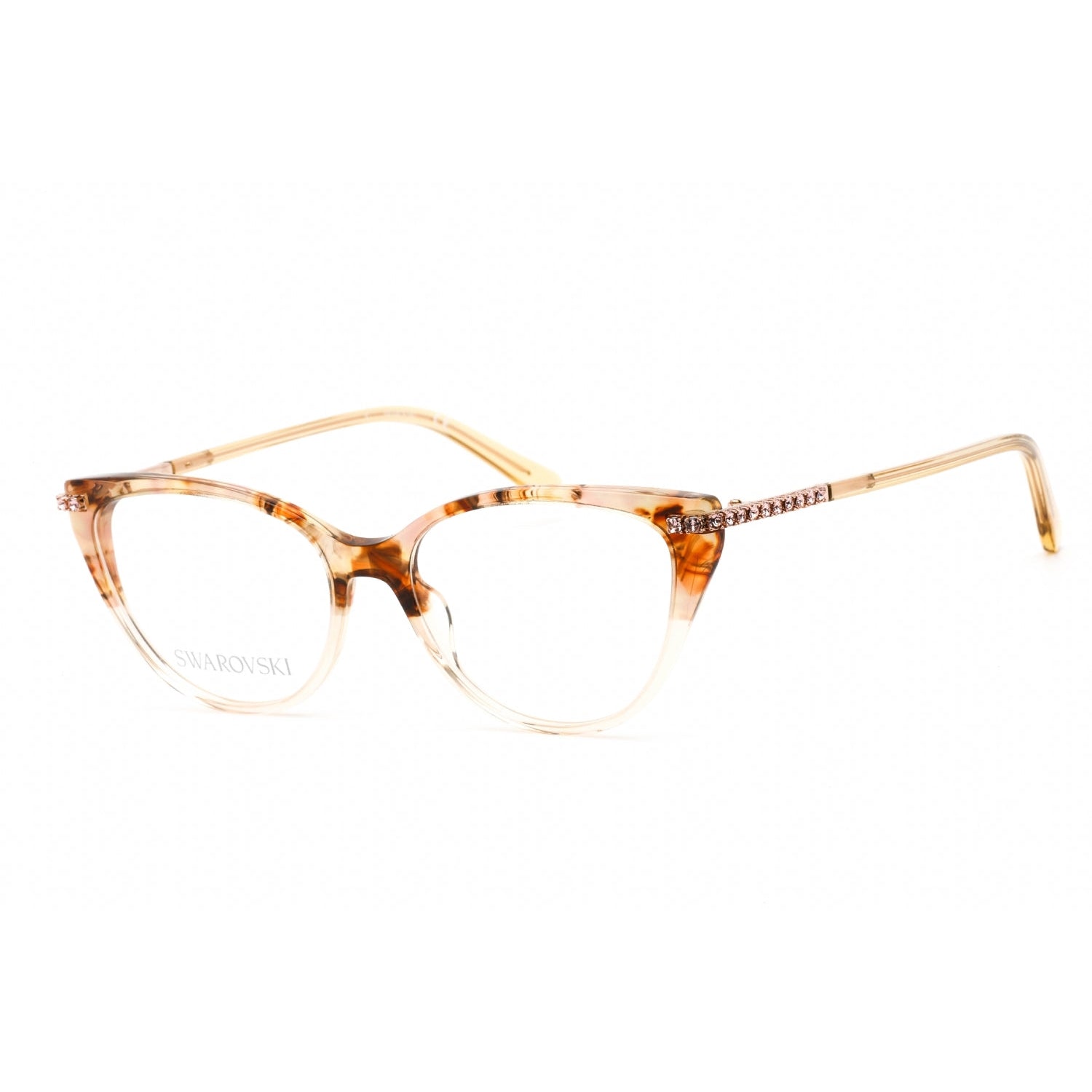 Swarovski SK5425 Eyeglasses Havana/other / Clear Lens