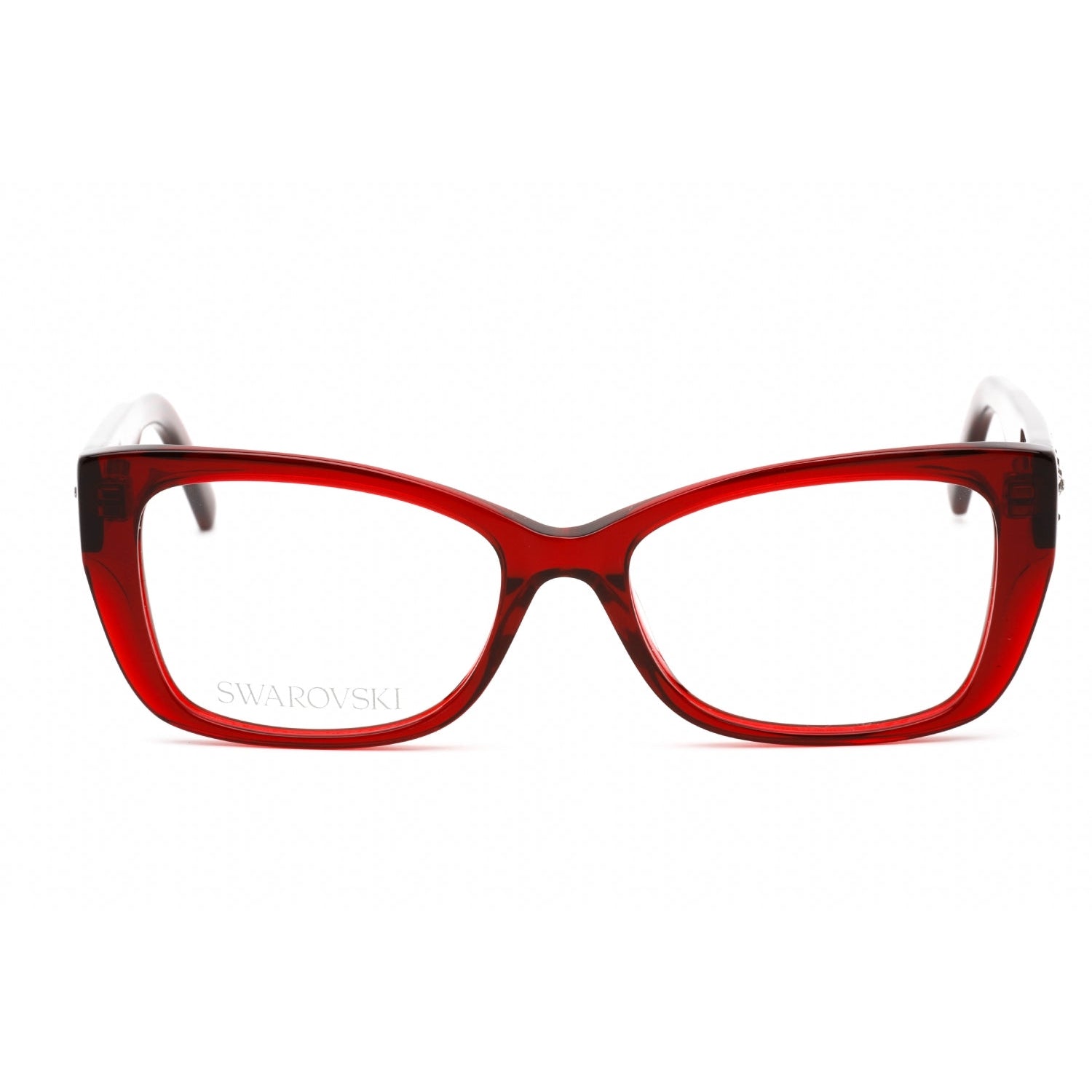 Swarovski SK5452 Eyeglasses Red/other / Clear Lens